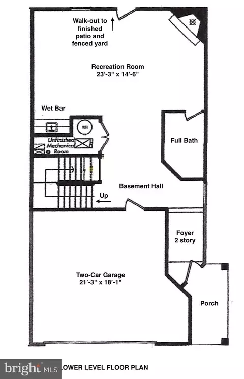 Floorplan - 42467 Patrick Wayne Sq, Ashburn, VA 20148 photo 1 of 3