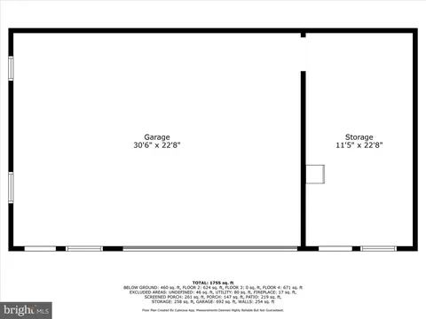 Floorplan - 800 Williamsburg Rd, Sterling, VA 20164 photo 5 of 5