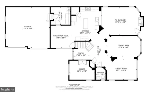 Floorplan - 21894 Windover Dr, Broadlands, VA 20148 photo 2 of 3