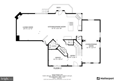 Floorplan - 21514 Tithables Cir, Broadlands, VA 20148 photo 2 of 3