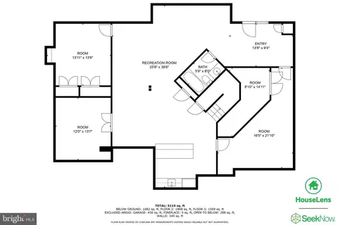 Floorplan - 43229 Augustine Pl, Ashburn, VA 20147 photo 3 of 3