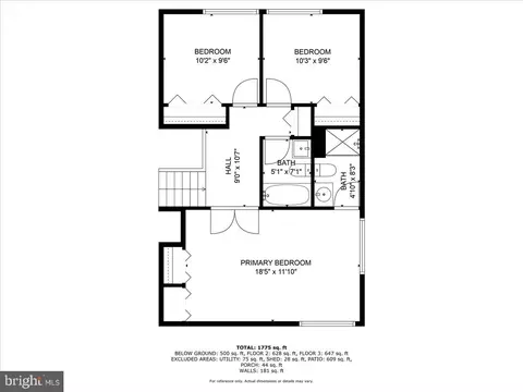 Floorplan - 167 S Fox Rd, Sterling, VA 20164 photo 2 of 4