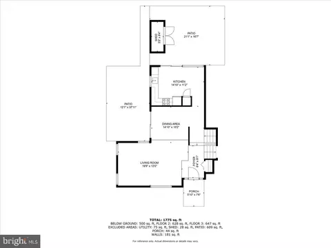 Floorplan - 167 S Fox Rd, Sterling, VA 20164 photo 1 of 4