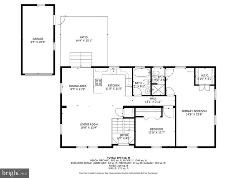 Floorplan - 20 S James St, Hamilton, VA 20158 photo 1 of 3