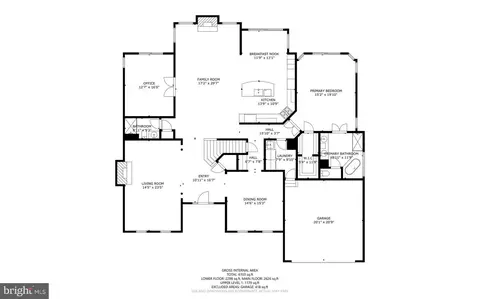 Floorplan - 43251 Brownstone Ct, Ashburn, VA 20147 photo 1 of 3