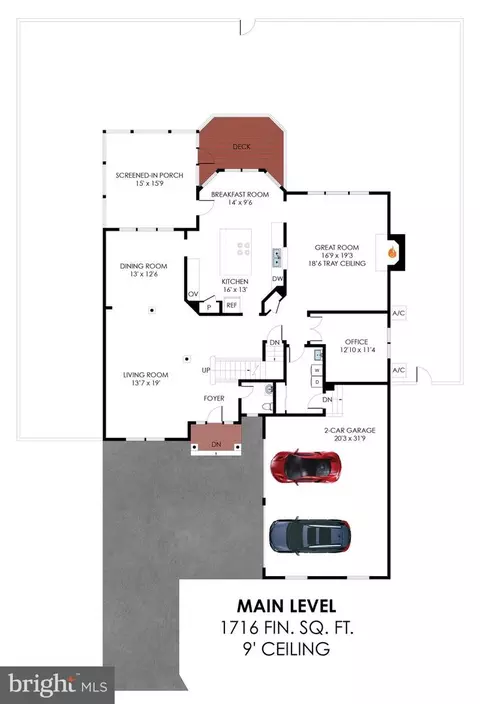 Floorplan - 43485 Foxgrove Ct, Ashburn, VA 20147 photo 2 of 3