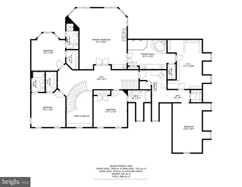 Floorplan - 15999 Hampton Rd, Hamilton, VA 20158 photo 2 of 3