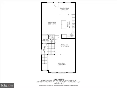 Floorplan - 25217 Beach Pl, Chantilly, VA 20152 photo 1 of 3