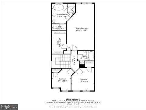Floorplan - 25217 Beach Pl, Chantilly, VA 20152 photo 2 of 3