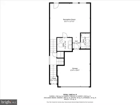 Floorplan - 25217 Beach Pl, Chantilly, VA 20152 photo 3 of 3