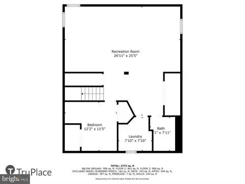Floorplan - 26096 Flintonbridge Dr, Chantilly, VA 20152 photo 3 of 4