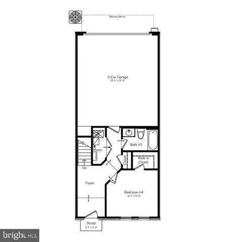 Floorplan - 23081 Copper Tree Ter, Ashburn, VA 20148 photo 2 of 4