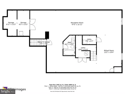 Floorplan - 116 Lake Dr, Sterling, VA 20164 photo 3 of 4