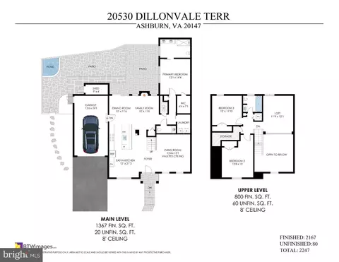 Floorplan - 20530 Dillonvale Ter, Ashburn, VA 20147 photo 3 of 3