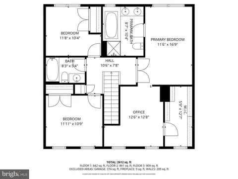 Floorplan - 21563 Awbrey Pl, Broadlands, VA 20148 photo 2 of 4