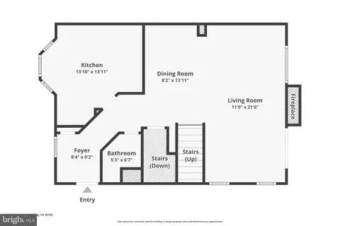 Floorplan - 47587 Comer Sq, Sterling, VA 20165 photo 4 of 4