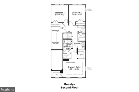 Floorplan - 44578 Strabane Ter, Ashburn, VA 20147 photo 2 of 3