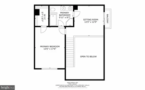 Floorplan - 43374 Greyswallow Ter, Ashburn, VA 20147 photo 2 of 3
