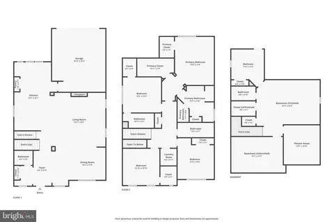 Floorplan - 23106 Bronstein Ln, Brambleton, VA 20148 photo 1 of 3