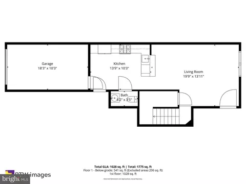 Floorplan - 42575 Highgate Ter, Brambleton, VA 20148 photo 2 of 3