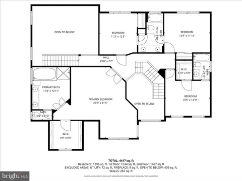 Floorplan - 25413 Bradshaw Dr, Chantilly, VA 20152 photo 2 of 2
