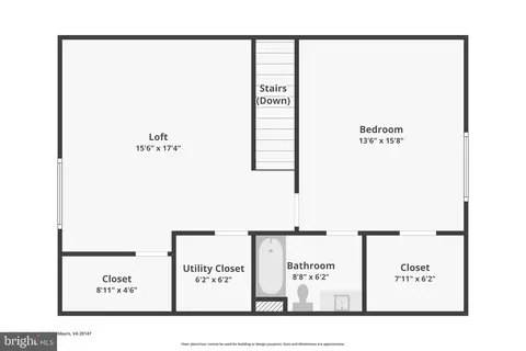 Floorplan - 20850 Adams Mill Pl, Ashburn, VA 20147 photo 1 of 2