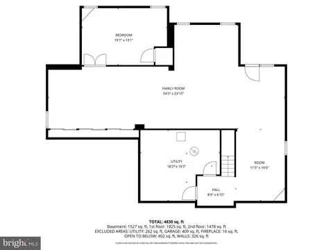 Floorplan - 22475 Forest Manor Dr, Ashburn, VA 20148 photo 3 of 4