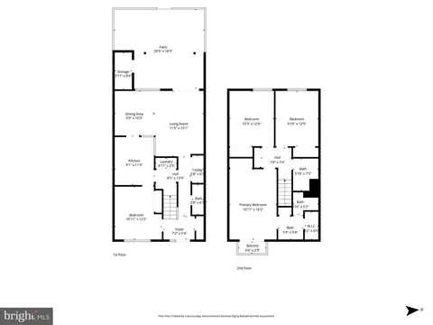 Floorplan - 191 N Cottage Rd, Sterling, VA 20164 photo 1 of 3