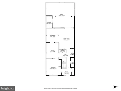 Floorplan - 191 N Cottage Rd, Sterling, VA 20164 photo 2 of 3