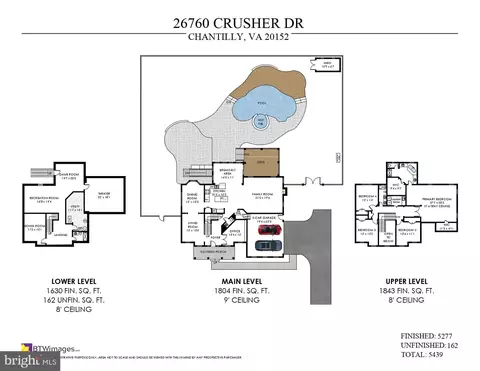 Floorplan - 26760 Crusher Dr, Chantilly, VA 20152 photo 1 of 1