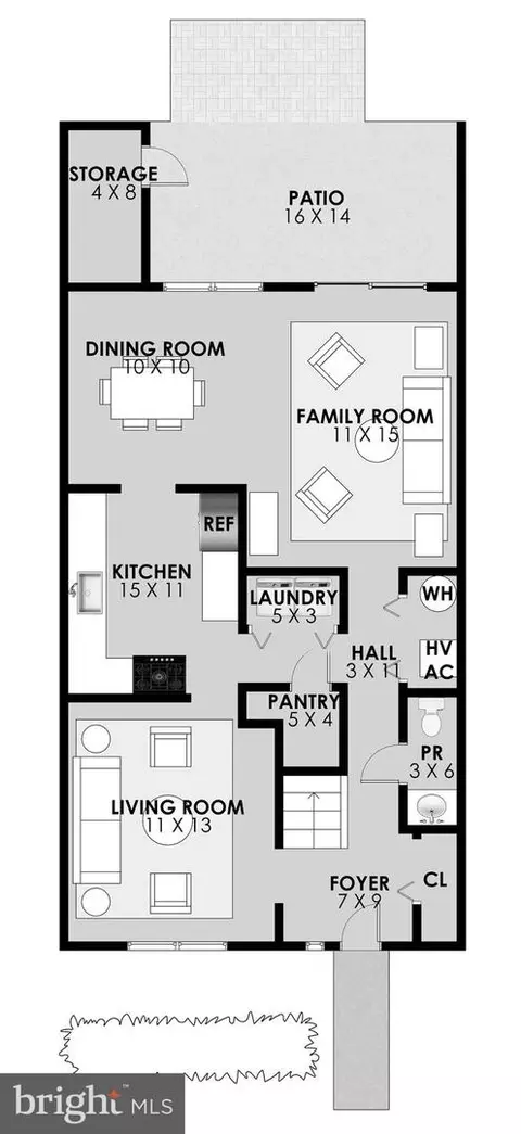 Floorplan - 253 Willow Ter, Sterling, VA 20164 photo 2 of 2