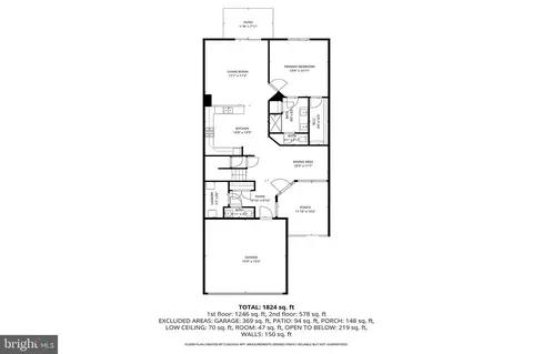Floorplan - 44348 Sunset Maple Dr, Ashburn, VA 20147 photo 1 of 3