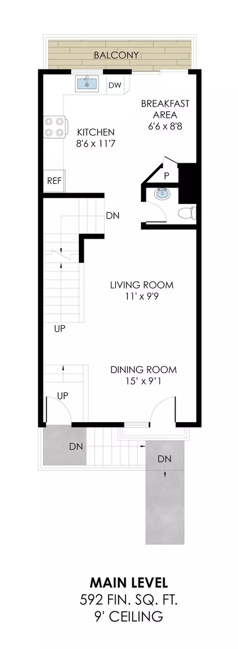 Floorplan - 42746 Tunstall Ter, Ashburn, VA 20147 photo 2 of 4
