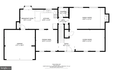 Floorplan - 105 Peyton Rd, Sterling, VA 20165 photo 1 of 4
