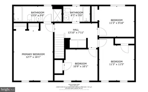 Floorplan - 105 Peyton Rd, Sterling, VA 20165 photo 2 of 4