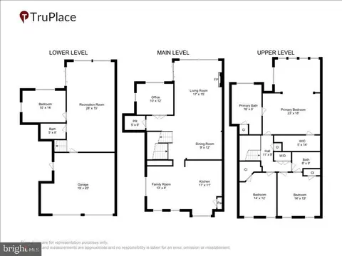 Floorplan - 43542 White Cap Ter, Chantilly, VA 20152 photo 1 of 4
