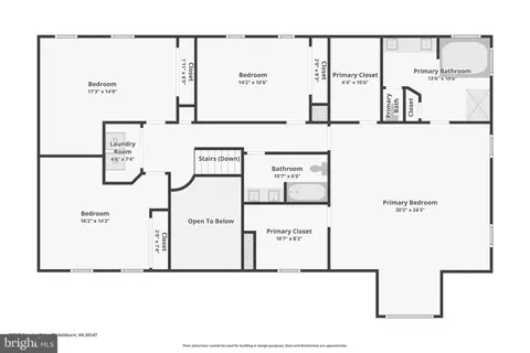 Floorplan - 20547 Courier Ridge Pl, Ashburn, VA 20147 photo 1 of 2