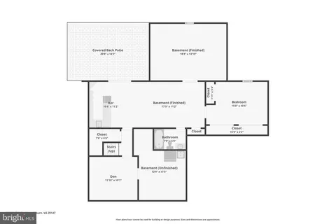 Floorplan - 43528 Clivedon Ct, Ashburn, VA 20147 photo 3 of 4