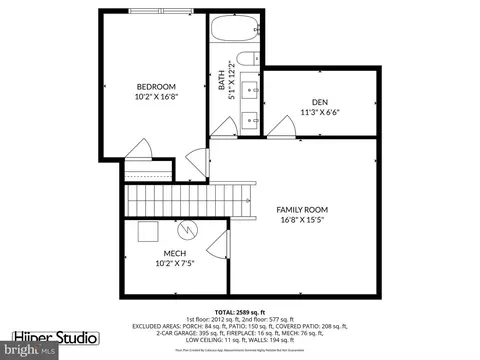 Floorplan - 42863 Beaver Crossing Sq, Ashburn, VA 20148 photo 3 of 3
