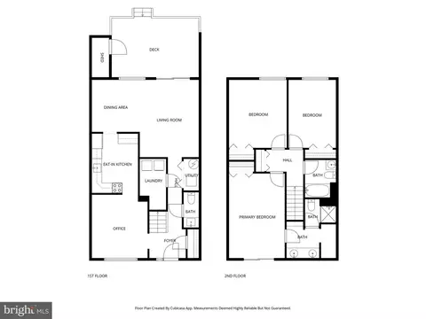 Floorplan - 208 Willow Ter, Sterling, VA 20164 photo 1 of 6