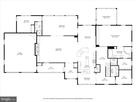 Floorplan - 17689 Bates Dr, Hamilton, VA 20158 photo 2 of 4