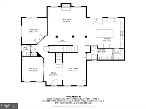 Floorplan - 42414 Pine Forest Dr, Chantilly, VA 20152 photo 1 of 4