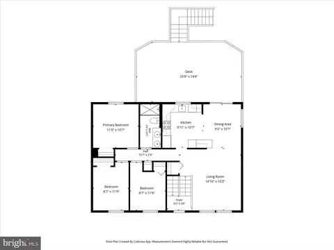 Floorplan - 403 E Laurel Ave, Sterling, VA 20164 photo 2 of 3