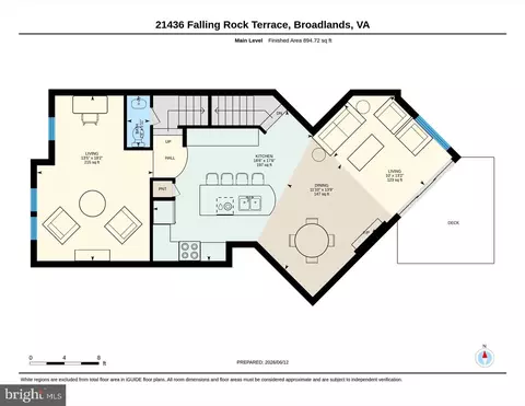 Floorplan - 21436 Falling Rock Ter, Broadlands, VA 20148 photo 2 of 3
