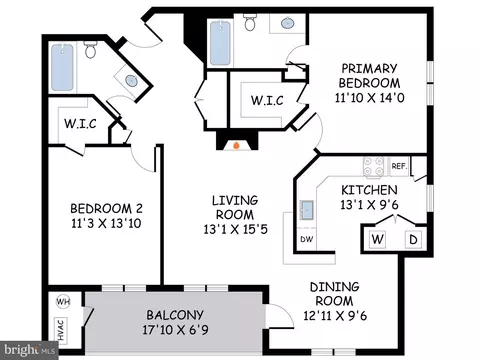 Floorplan - 22710 Blue Elder Ter #203, Brambleton, VA 20148 photo 1 of 1