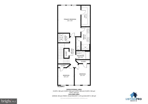 Floorplan - 22325 Tees Ter, Ashburn, VA 20148 photo 3 of 5