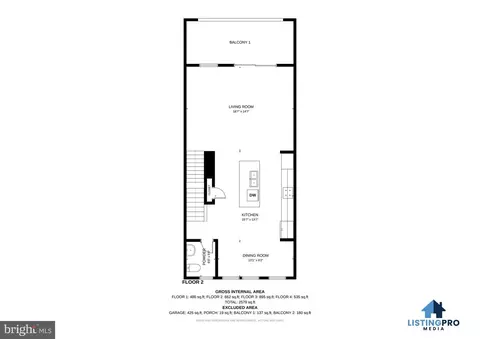 Floorplan - 22325 Tees Ter, Ashburn, VA 20148 photo 2 of 5