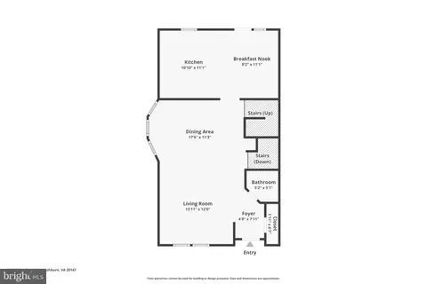 Floorplan - 42918 Needham Way, Ashburn, VA 20147 photo 2 of 3