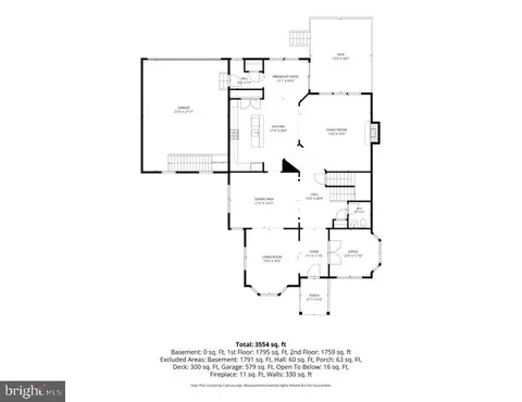 Floorplan - 23054 Bronstein Ln, Brambleton, VA 20148 photo 2 of 4