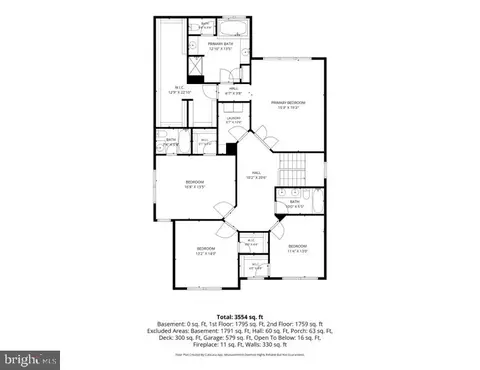 Floorplan - 23054 Bronstein Ln, Brambleton, VA 20148 photo 1 of 4